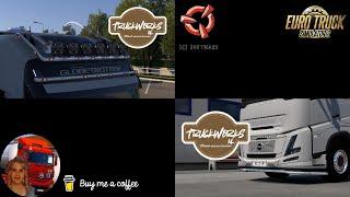 Euro Truck Simulator 2(1.53) Volvo FH6 Aero Series 6 by SCS Tuning Bars by Truckworks + DLC's & Mods