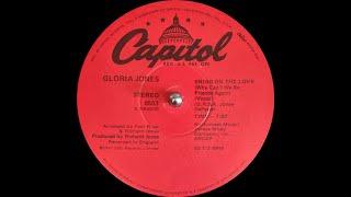 Gloria Jones ‎– Bring On The Love (Why Can't We Be Friends Again) 12'' Vocal version ℗ 1977