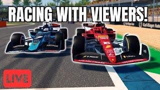 ROBLOX RACING WITH VIEWERS! Formula Apex live!