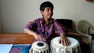 Abhishek Paul Tabla solo in Teen TAAL