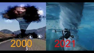 Evolution of TORNADOES in Video Games (5 games)