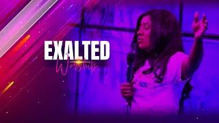 CMS CHOIR  PRAISE & WORSHIP:  EXALTED (FRENCH COVER)