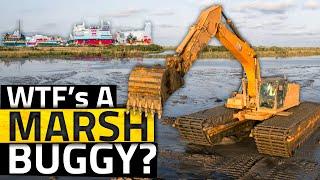 Dredging The Mississippi | Floating Excavators | Weeks Marine