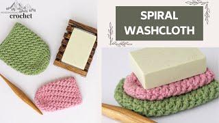 Quick and Easy Crochet Bath Mitt | Crochet Loofah | Crochet Scrubby | Winding Road Crochet