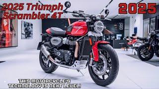 The New 2025 Triumph Scrambler 4T | Power, Performance & Design Breakdown | Motorcycle | Bike