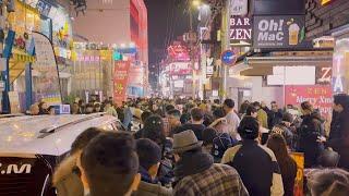 [4K SEOUL] At 2 am on January 1, 2023, Hongdae Club Street is crowded with crowds.