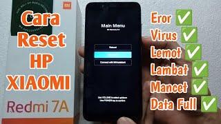 Hard Reset XIAOMI Redmi 7A | Cara Reset HP Redmi 7A | Cara Restart HP XIAOMI 7A | Mereset XIAOMI 7A