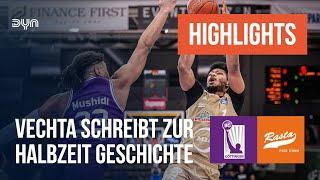 Highlights: BG Göttingen - Rasta Vechta (Saison 2024/25) | easyCredit BBL | Dyn Basketball