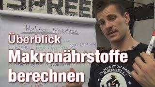 Makronährstoffe (short version) | Wie berechne ich Kalorienbedarf & optimale Nährstoffverteilung?