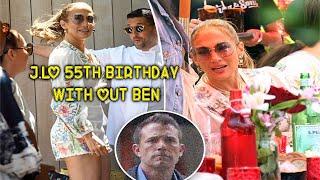 Jennifer Lopez’s Emotional 55th Birthday Lunch in the Hamptons — Ben Affleck Nowhere to be Seen!