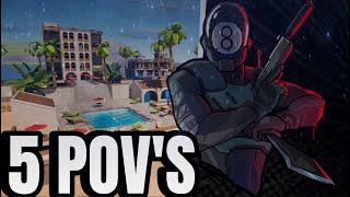 Fortnite 5 POV second game of new chapter