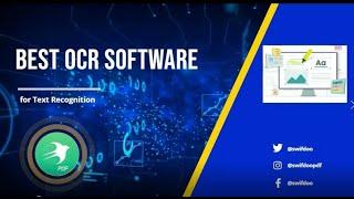 Best OCR Software for Text Recognition (SwifDoo PDF, Nanonets, FreeOCR, A9T9, OCR2Edit)
