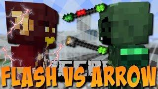 FLASH VS ARROW - Minecraft Superhelden #1 [Deutsch]