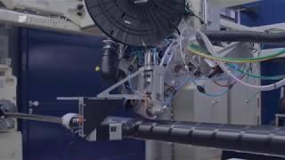 Manufacturing of thermoplastic composite pipe