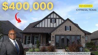 Touring a $400,000 Houston Texas Home | M/I homes | Bridge land Community