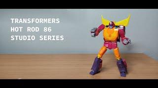 Transformers Hot Rod 86 Studio Series Review