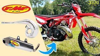 2023 Beta XTrainer Hard Enduro Build:  Full FMF Performance Exhaust   - 3 Seas Recreation