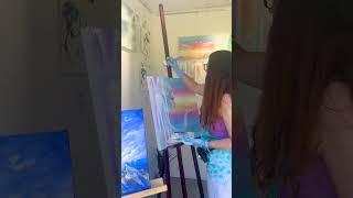 Portrait Painting With Acrylics | Visionary Fantasy Art (Part 1)