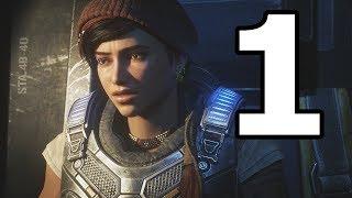 Gears 5 Walkthrough Part 1 - No Commentary Playthrough (Xbox One)