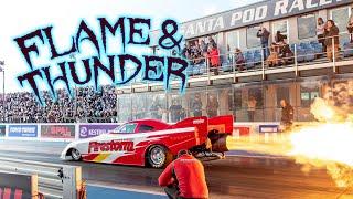 Flame and Thunder 2021 - Family Entertainment at Santa Pod Raceway