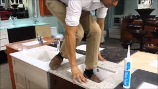 How Strong is Silicone Adhesive? We Secure an Undermount Sink...