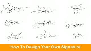 ️ How To Design Your Own Amazing Signature | Examples