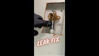 A plumber shows how to repair a water pipe #repair #plumbing