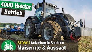 Machern Landwirtschaft | Ackerbau-Reportage | 4000 Hektar | Valtra S-Serie Traktoren