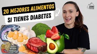 20 MEJORES ALIMENTOS PARA LA DIABETES 2024 | COME ESTO PARA CONTROLAR TU DIABETES | Manu Echeverri