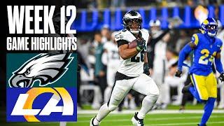 Eagles vs Rams | Week 12 Highlights