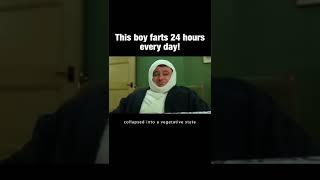 This boy farts 24 hours every day ! #fart #flamethrower