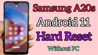 Samsung Galaxy A20s Android 11 Hard Reset