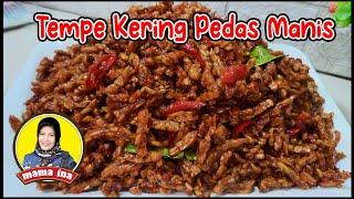 Resep Tempe Orek / Tempe Kering Pedas Manis // Awet Dan Cocok Untuk Lauk Di Tanggal Tua