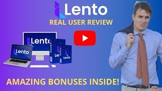 Lento AI Review | Lento AI Demo | AI Course creator