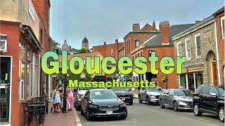  Gloucester, an authentic New England Fishing Town | Massachusetts | Walking Tour with Captions