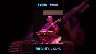 Trikanta Veena – Giutar with three necks of Italian musician Paolo Tofani – #Shorts