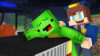 JJ Pranked Mikey as Policeman in Minecraft (Maizen)