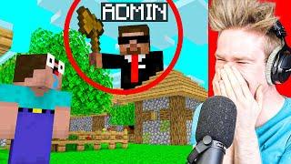 Podszywam się pod ADMINA I TROLLUJE WIDZÓW XD | Minecraft Extreme