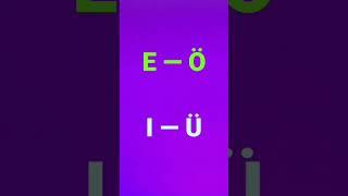 Aussprache e ö, i ü, wen wenn, den denn, #pronounce #aä #oö #uü Wie sagt man a ä, o ö, u ü? How to p