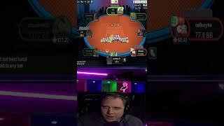 JJ ALL IN Preflop Multiway, CAN WE HOLD?  #shorts #poker #pokerstars #onlinepoker #poker #viral