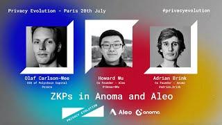 ZKPs in Anoma and Aleo — Adrian Brink and Howard Wu — Privacy Evolution 22