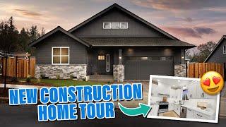 New Construction Home Tour - Beautiful Home in Salem, Oregon!