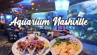 AQUARIUM RESTAURANT Nashville Tn ( Dine Under The Sea )