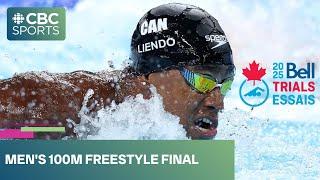 Toronto's Ruslan Gaziev wins men's 100m freestyle final at Canadian Swimming Trials | #CBCSports