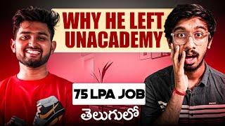 Tharun Speaks About Upskilling, Money, Freelancing, Youtube and Job||Telugu Podcast