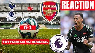 Tottenham vs Arsenal 0-1 Live Premier League EPL Football Match Score Highlights Gunners FC Derby