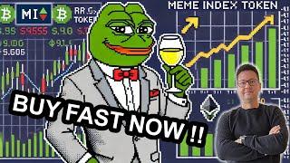 New Meme Index Meme Coins To Buy and Stake for HIGH REWARDS NOW!!