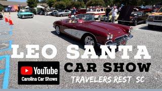 LEO SANTA CAR SHOW 2024 in Travelers Rest, SC video by Carolina Car Shows See Classic trucks / cars!