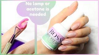 HASSLE-FREE Gel Polish Removal using Rossi Bye-Bye Gel