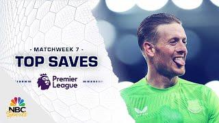 Top Premier League saves from Matchweek 7 (2024-25) | NBC Sports